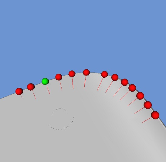 GLASS非接觸式檢測專機高效完成3D玻璃R角測量任務(wù)(圖7)
